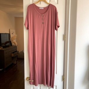 House Dress with Buttons by Lettie